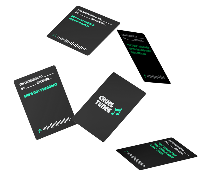Cruel Tunes Card Game