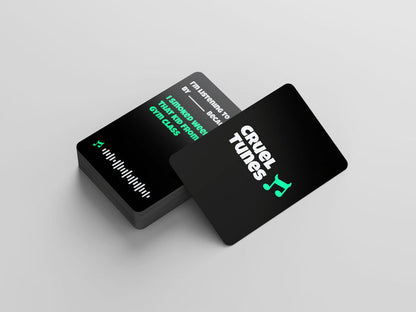 Cruel Tunes Card Game