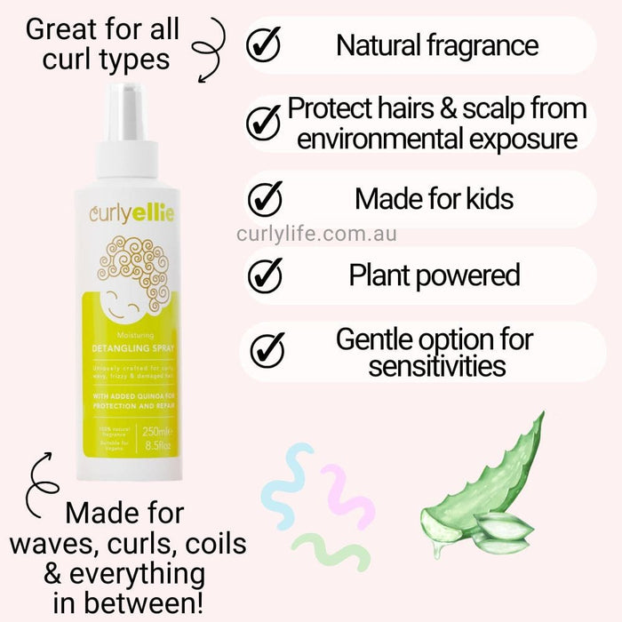 CurlyEllie Moisturising Detangling Spray