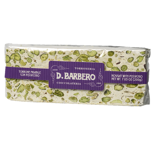 D. Barbero Crumbly Torrone with Pistachio 200gr