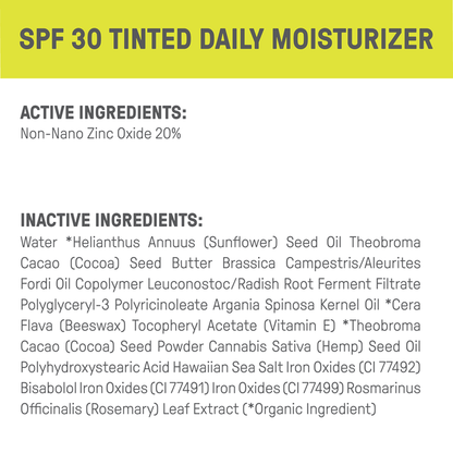Raw Elements Daily Face Tint Bio-Resin Tube Spf 30