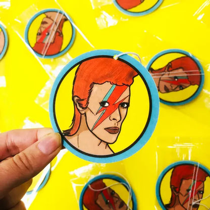 David Bowie Air Freshener