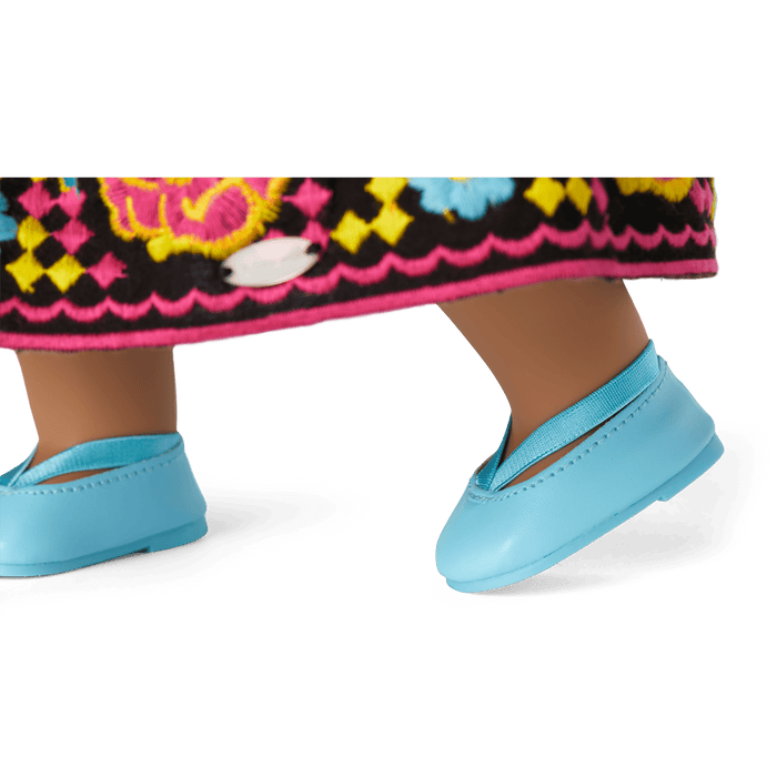 Día de Muertos Celebration Outfit for 18-inch Dolls