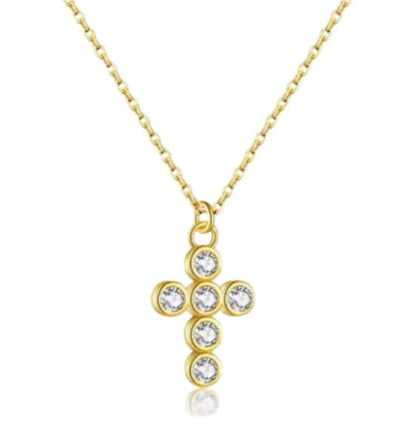 Diamond Cross Necklace