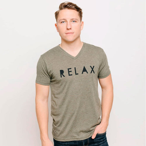 DISCONTINUED - Unisex Relax V-Neck | Lucky Owl