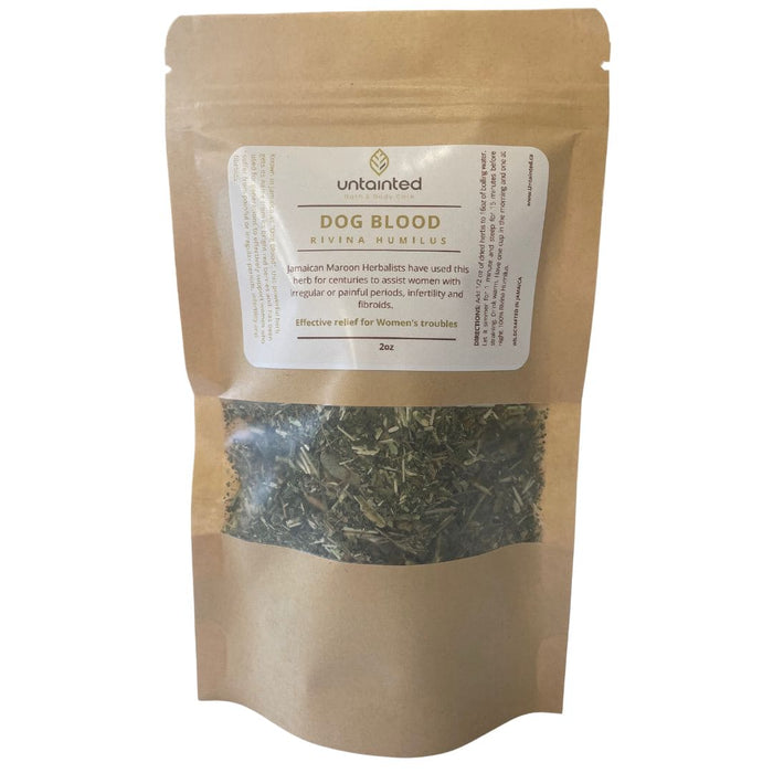 Dog Blood herb effective relief for womens troubles: infertility tea, fibroids, pcos support, natural remedy for womens reproductive health