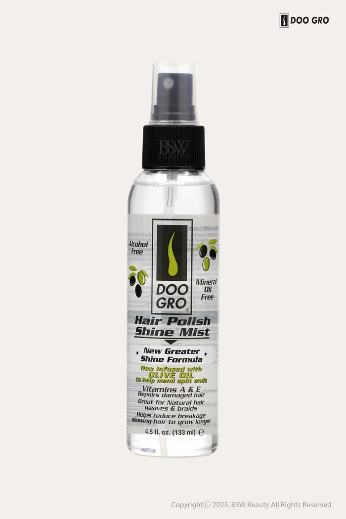 DOO GRO HAIR POLISH SHINE MIST 4.5oz - BSW BEAUTY CANADA
