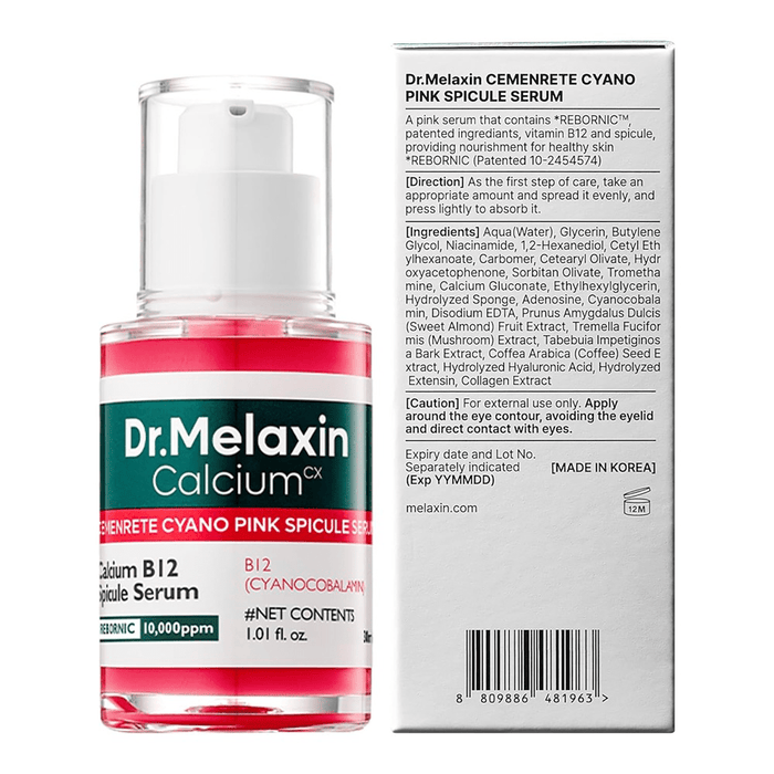 Dr. Melaxin Cemenrete Cyano Pink Spicule Serum 30ml - Beauty Tribe