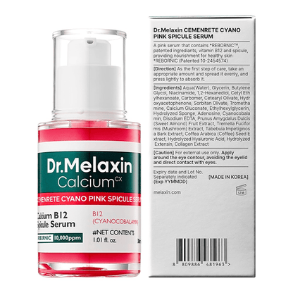 Dr. Melaxin Cemenrete Cyano Pink Spicule Serum 30ml - Beauty Tribe