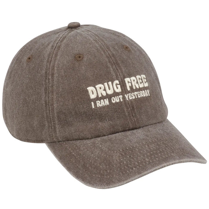 Drug Free Baseball Cap