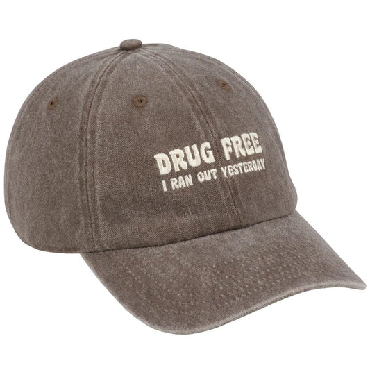 Drug Free Baseball Cap