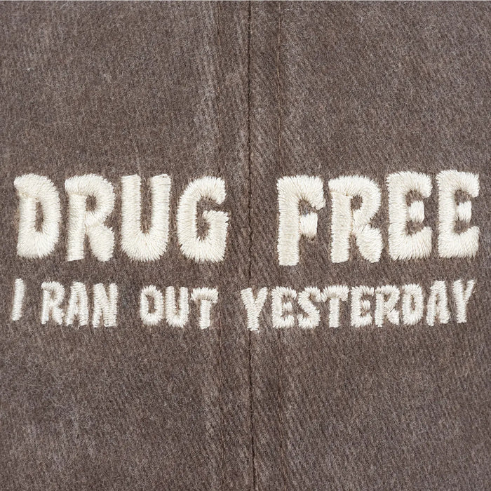 Drug Free Baseball Cap