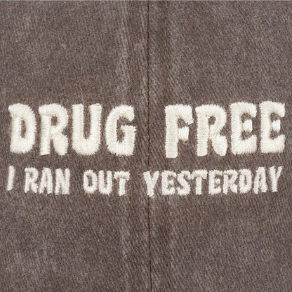 Drug Free Baseball Cap