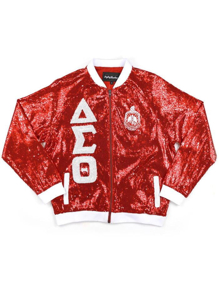 DST Satin Sequin Jacket
