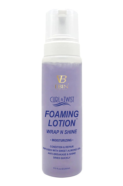 Ebin Curl & Twist Foaming Lotion - Moisturizing (250 ml)