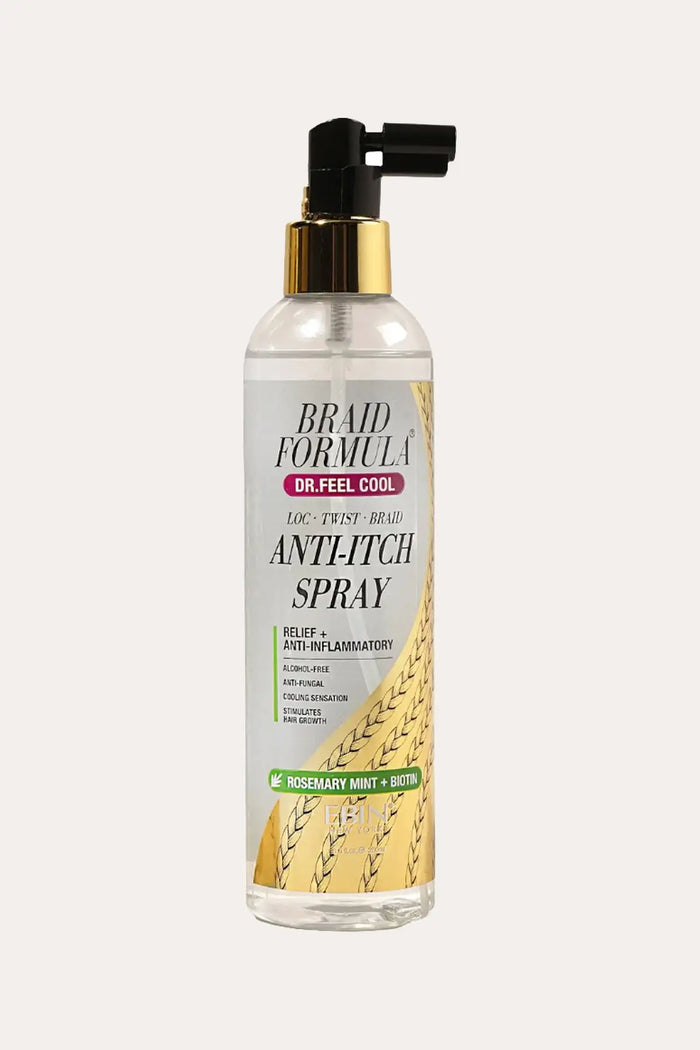 EBIN DR. FEEL COOL ANTI-ITCH SPRAY - ROSEMARY MINT+BIOTIN 8.5oz - BSW BEAUTY CANADA