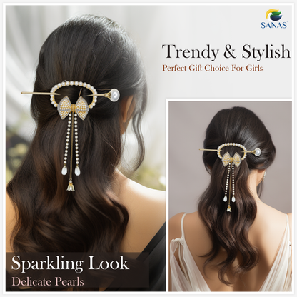 Bridal Pearl Hair Accessories for Women