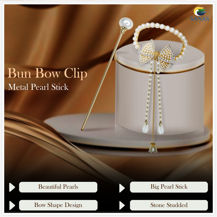 Pearl Tassel Hair Pin Hair Accessories for Women