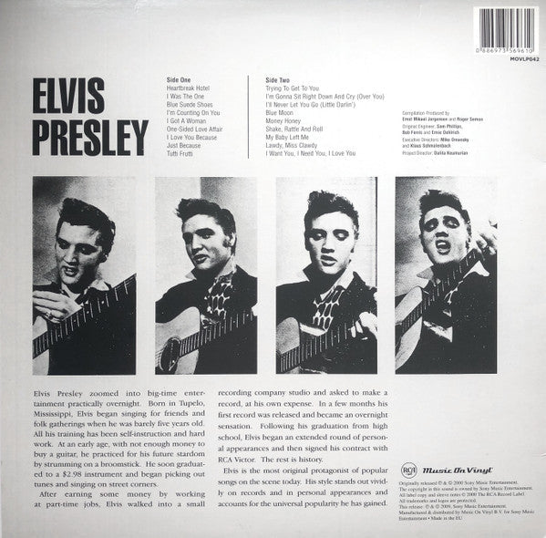 elvis presley debut