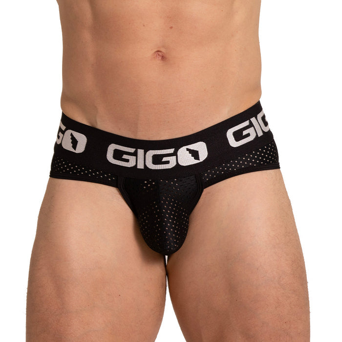 Energetic Black Brief de Gigo Underwear