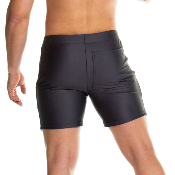 Energetic Gray Short vista posterior de Gigo Underwear