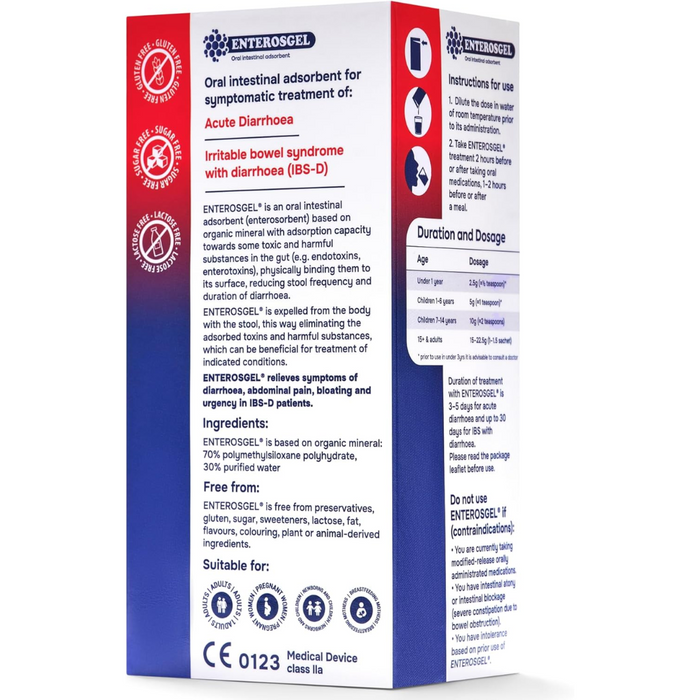 Enterosgel Sachets 10 x 15g (Pack of 1)  (T)