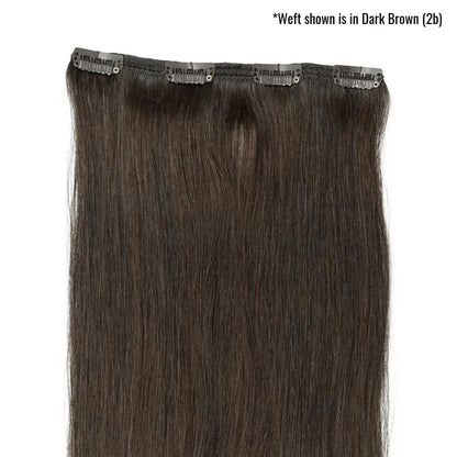 Espresso (2) 20" Single Weft - Clip-Ins