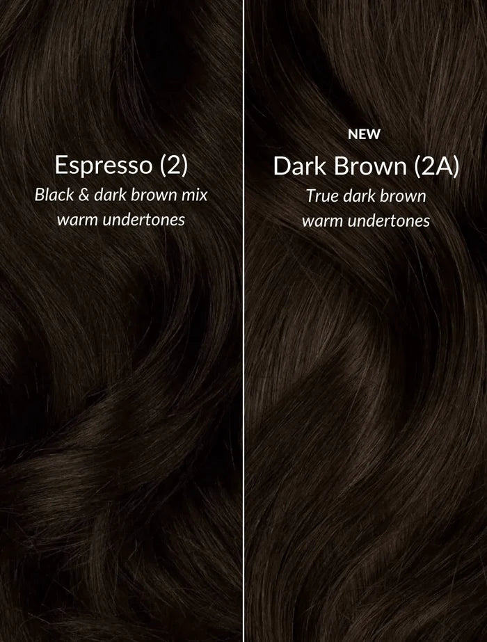 Espresso (2) 20" Single Weft - Clip-Ins