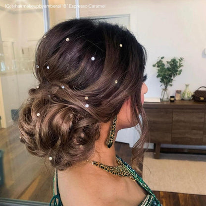 Espresso Caramel (2/5B) 20" 160g - Clip-Ins