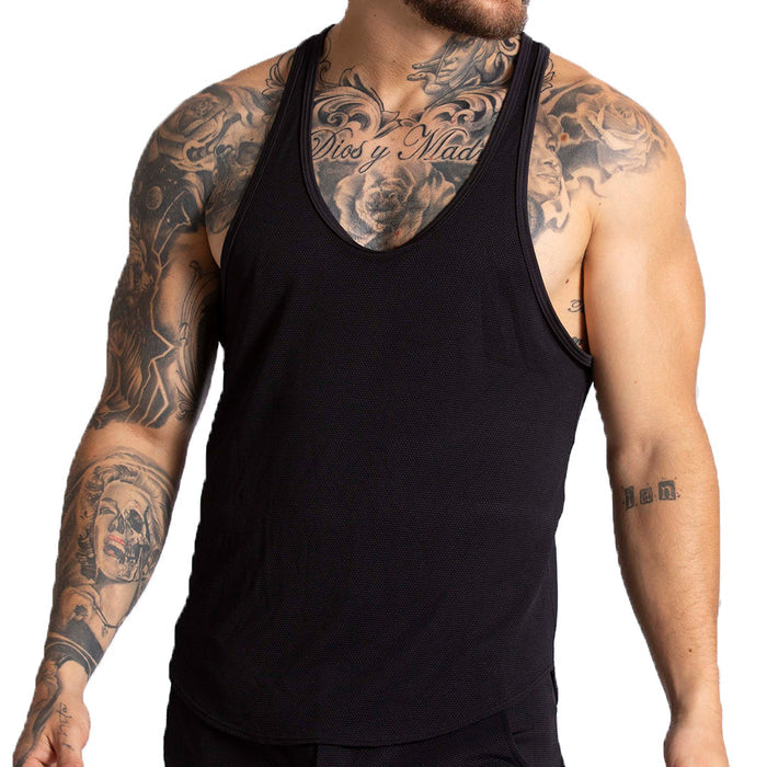 F Fetish Black Tank de Gigo Underwear