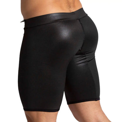 F Fetish Green Trunk Long vista frontal de Gigo Underwear