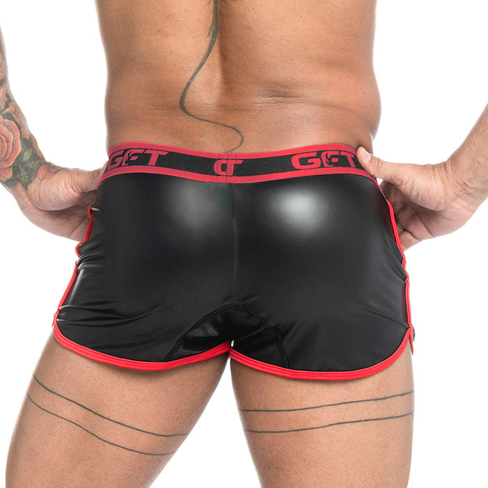 Fetiche Red Short vista frontal de Gigo Underwear
