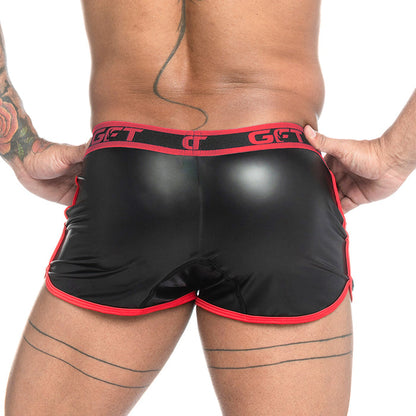 Fetiche Red Short vista frontal de Gigo Underwear