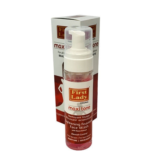 First Lady Maxi Tone Lightening Self-Foaming Face Wash - Elysee Star