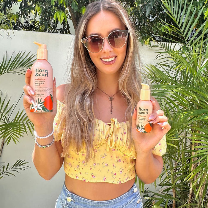 Flora & Curl Citrus Superfruit Radiance Mask