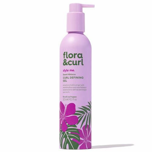 Flora & Curl Sweet Hibiscus Curl Defining Gel, curl defining gel