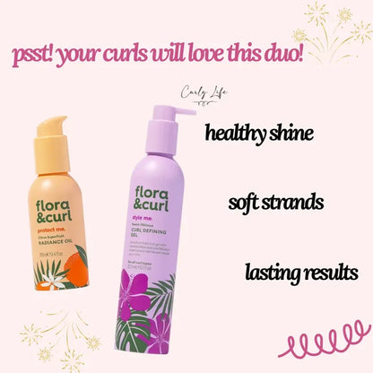 Flora & Curl Sweet Hibiscus Curl Defining Gel, curl defining gel available in Australia
