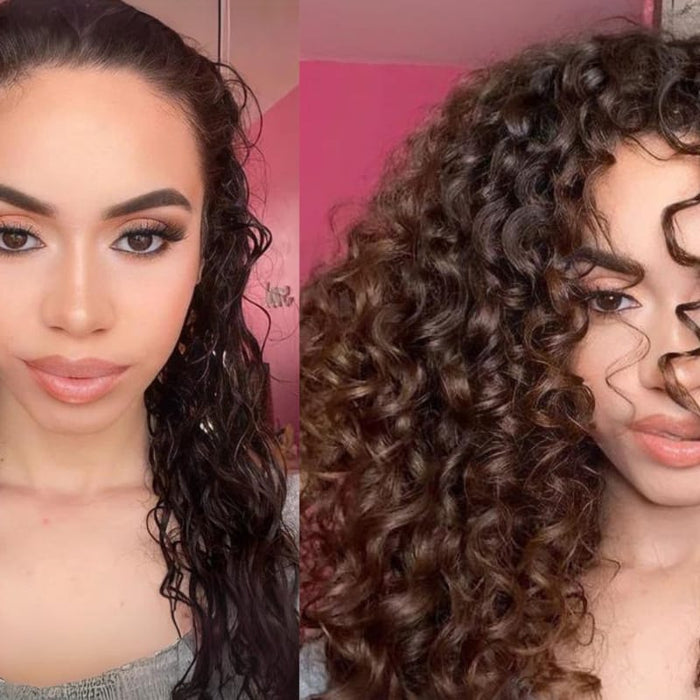 Flora & Curl Sweet Hibiscus Curl Volumizing Foam, curl mousse available in Australia