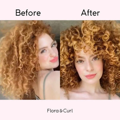 Flora & Curl Sweet Hibiscus Curl Volumizing Foam, shop curly hair products online in Australia