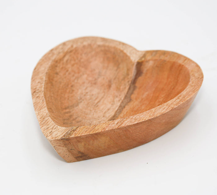 Food Safe Wood Sweetheart Bowl