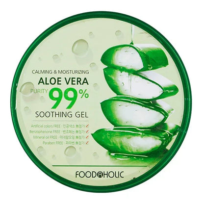 FOODAHOLIC Calming and Moisturizing Aloe Vera Soothing Gel - 300ml