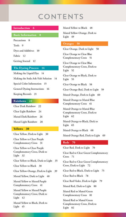 Foolproof Fabric Dyeing