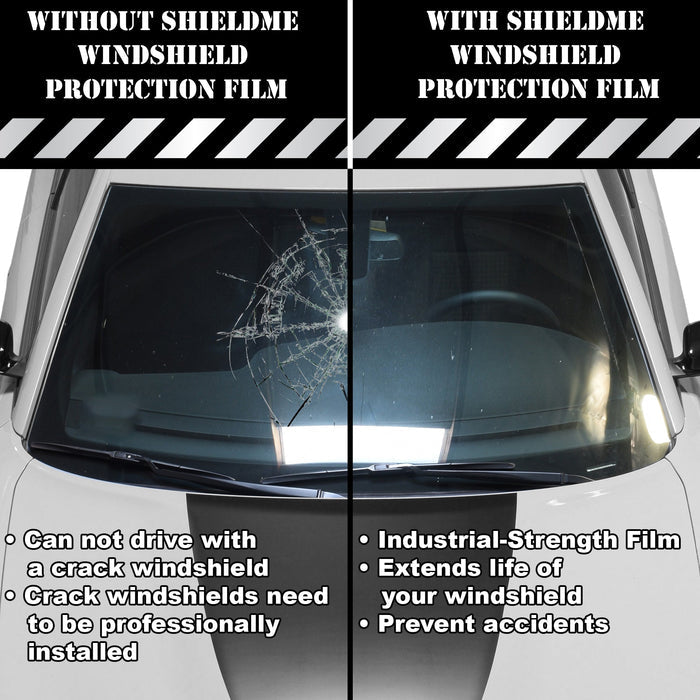 For Audi Q7 2017-2026 Precut Front Rear Windshield Premium Protection Self Healing Film Kit - Bogar Tech Designs