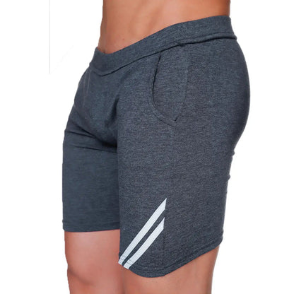 Forever Long Gray Short vista frontal de Gigo Underwear
