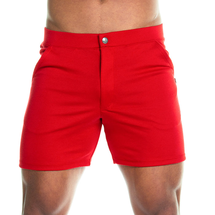 Formal Red Short vista frontal de Gigo Underwear