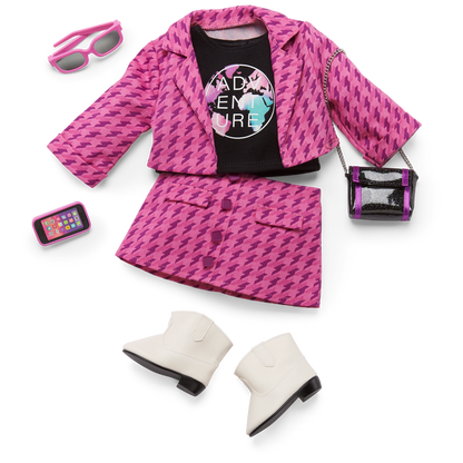Fun in the City Travel Outfit for 18-inch Dolls