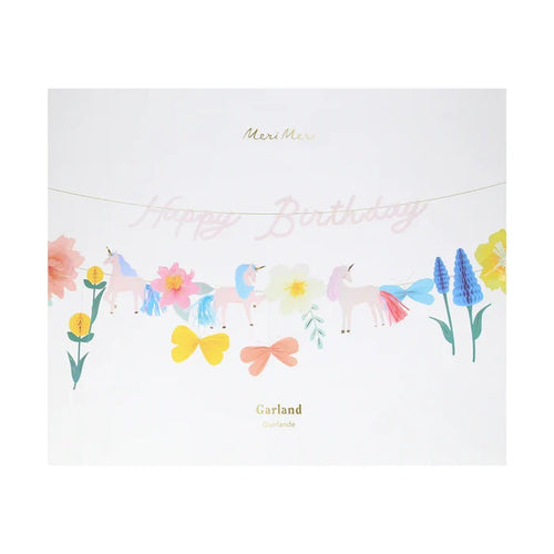 Meri Meri - Garland - Meadow Unicorns