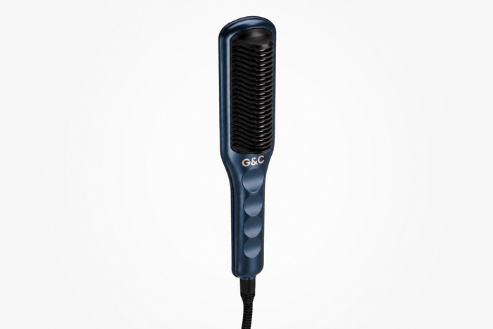 G&C Straightener Brush – professional hair tool by Gold Class G&C Straightener Brush Titanium Ceramic plate