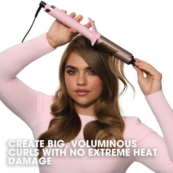 ghd Chronos Curve Limited Edition Grand Tong (32mm Barrel) in Dusted Pink