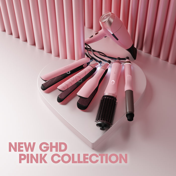 ghd Chronos Curve Limited Edition Grand Tong (32mm Barrel) in Dusted Pink